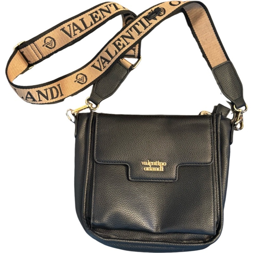 Valentino Orlandi Black Shoulder Bag